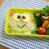 簡単キャラ弁☆けろけろけろっぴのお弁当♪